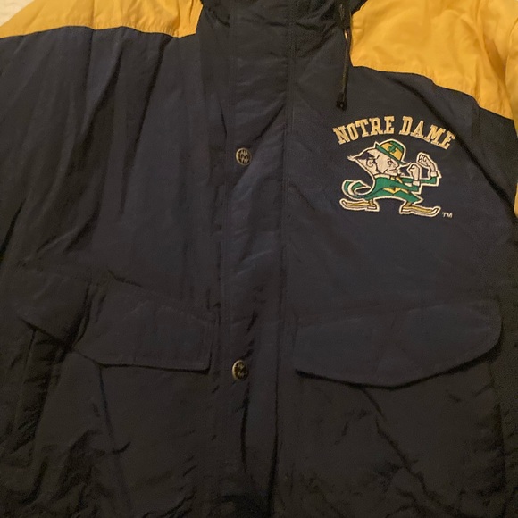 Vintage Notre Dame hoodie, jacket, size XL - Picture 3 of 7